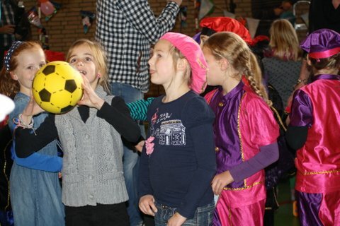 De F en E bij de Sint